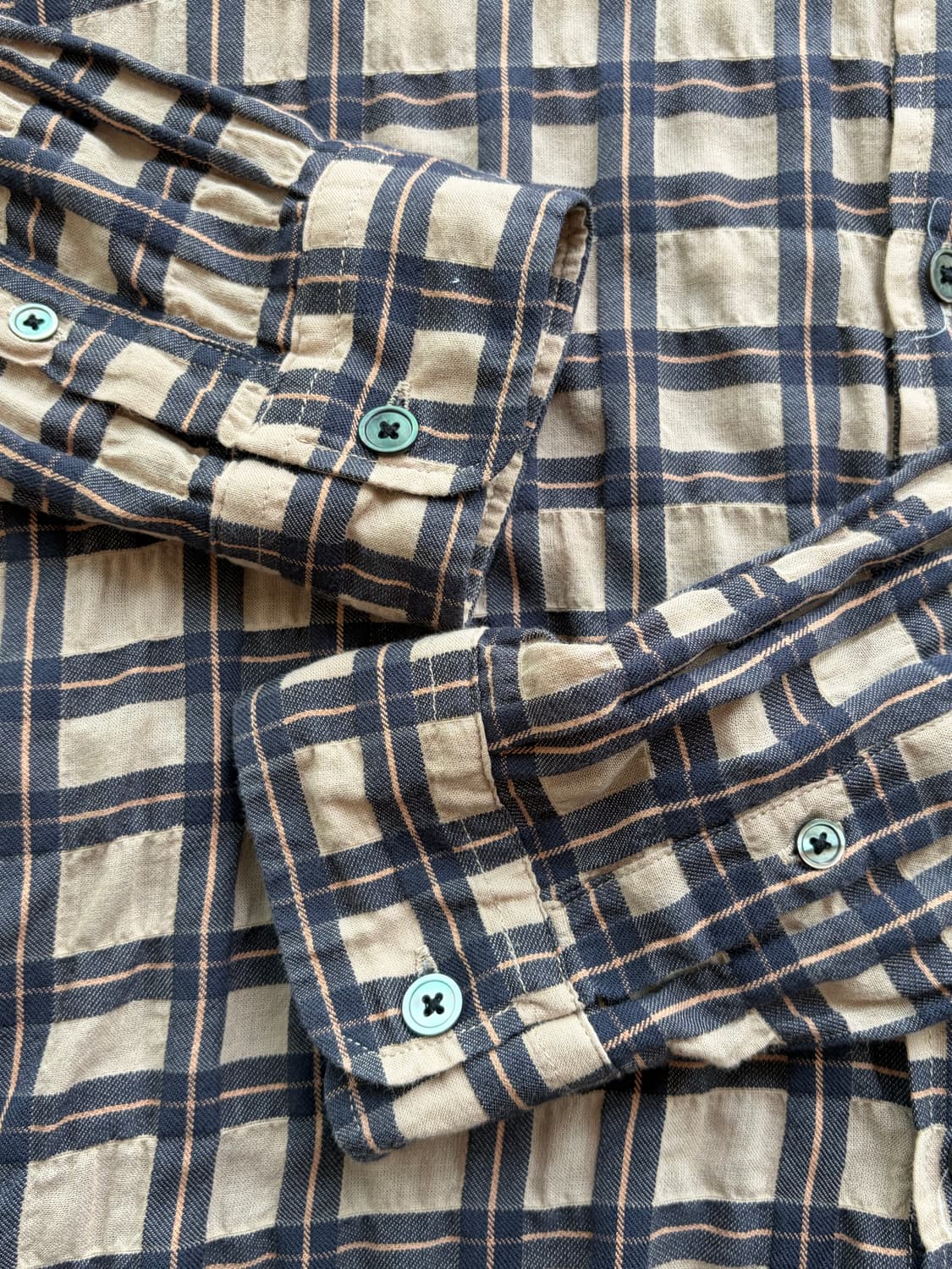 Stussy 스투시 소노마 플레이드 셔츠 탄 M (103) 상품이미지5