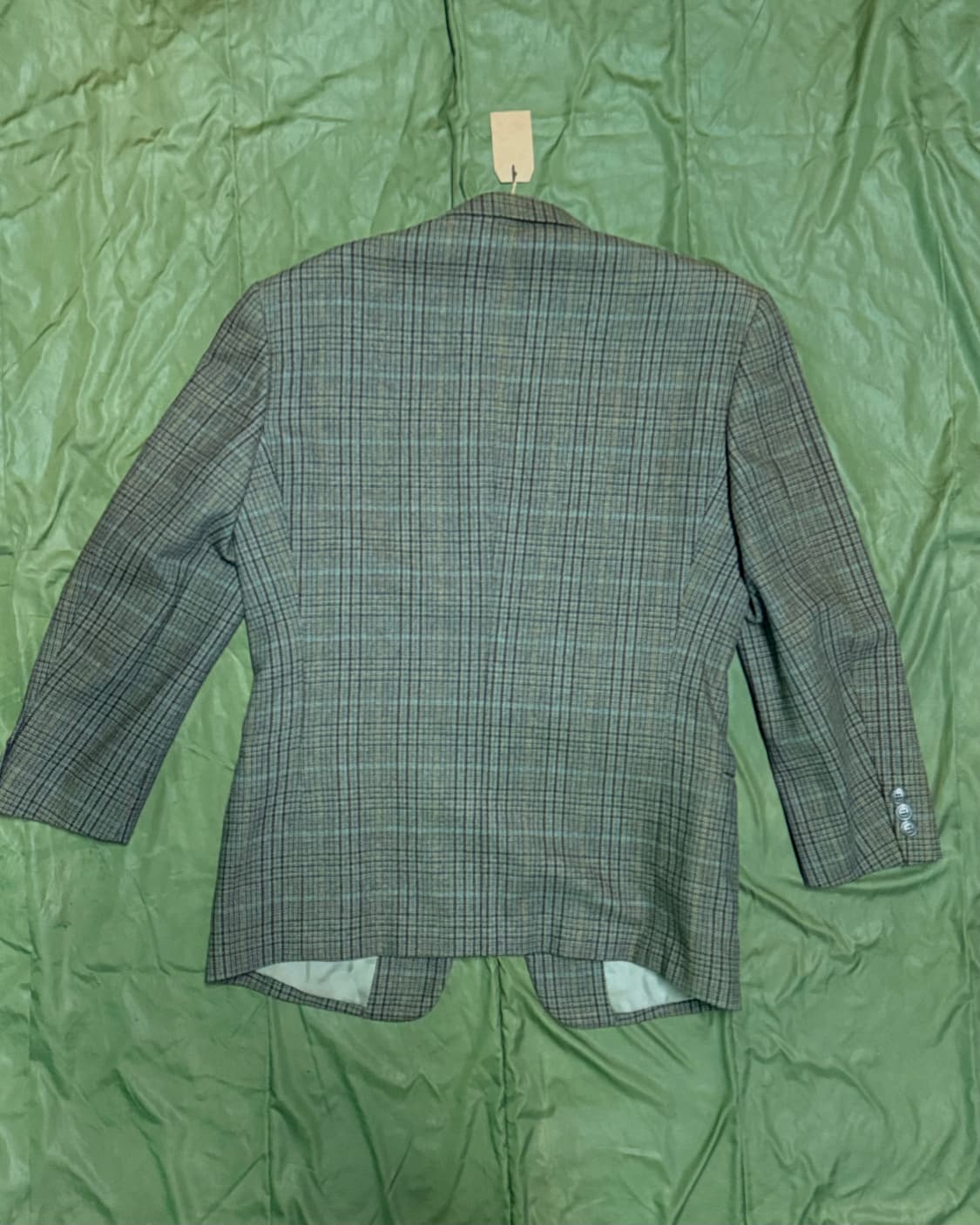 Dossy 코튼 블랜드 체크 테일러드 자켓 L 상품이미지5