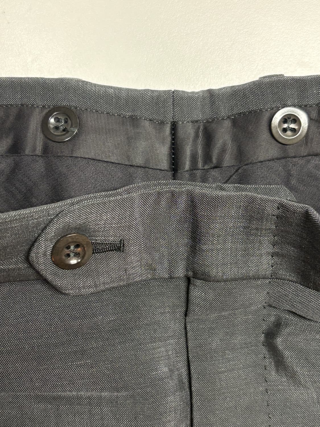 00's 에르메스 울 모헤어 수트/하의 상품이미지6