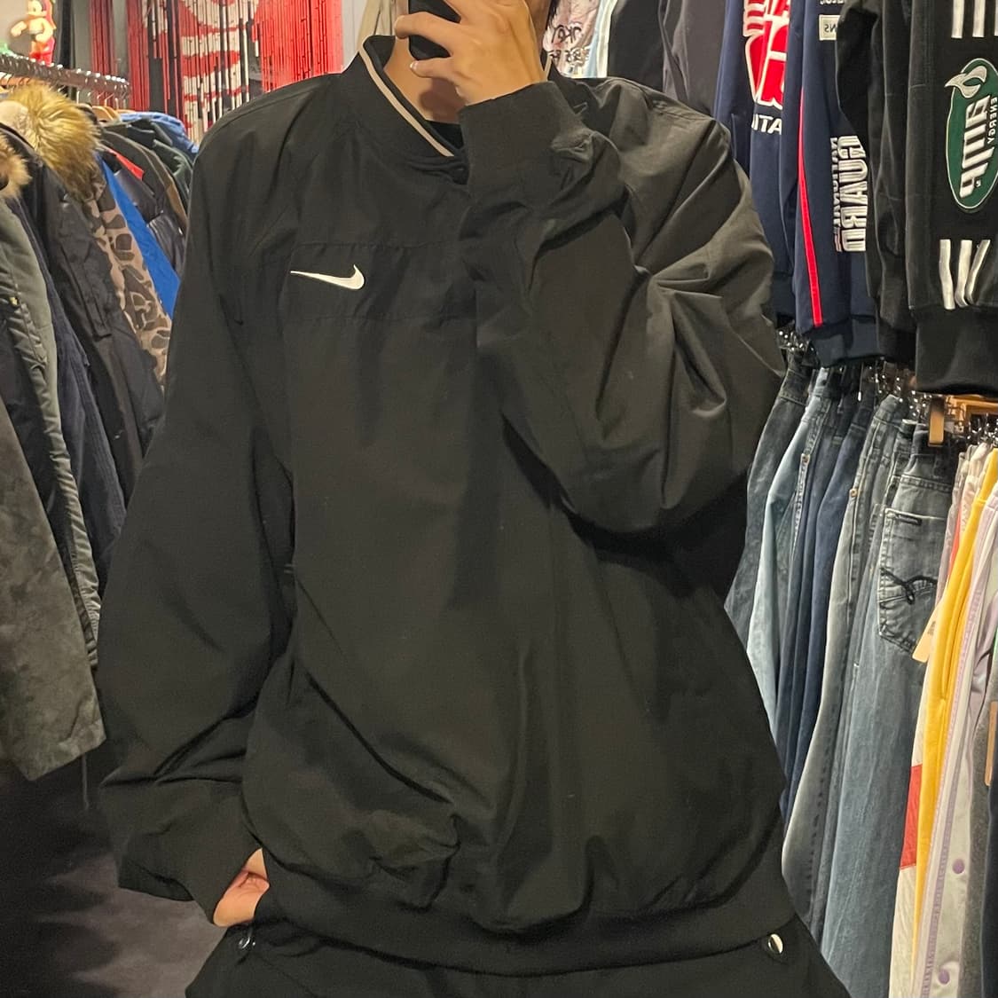 [IM] Nike 나이키 블랙 웜업 상품이미지1