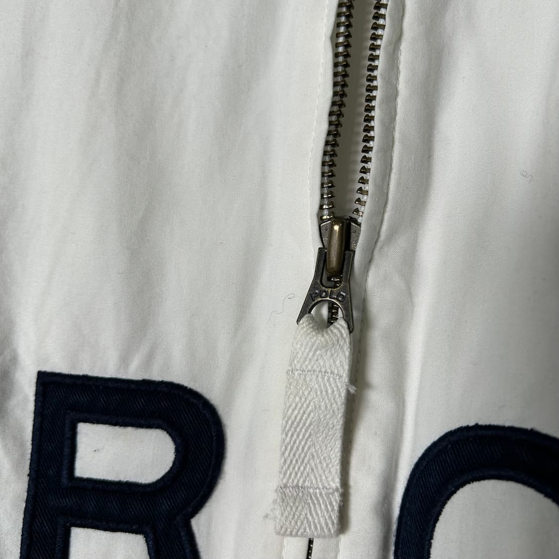  (S) 00s 폴로 랄프로렌 화이트  스윙톱 자켓 상품이미지5