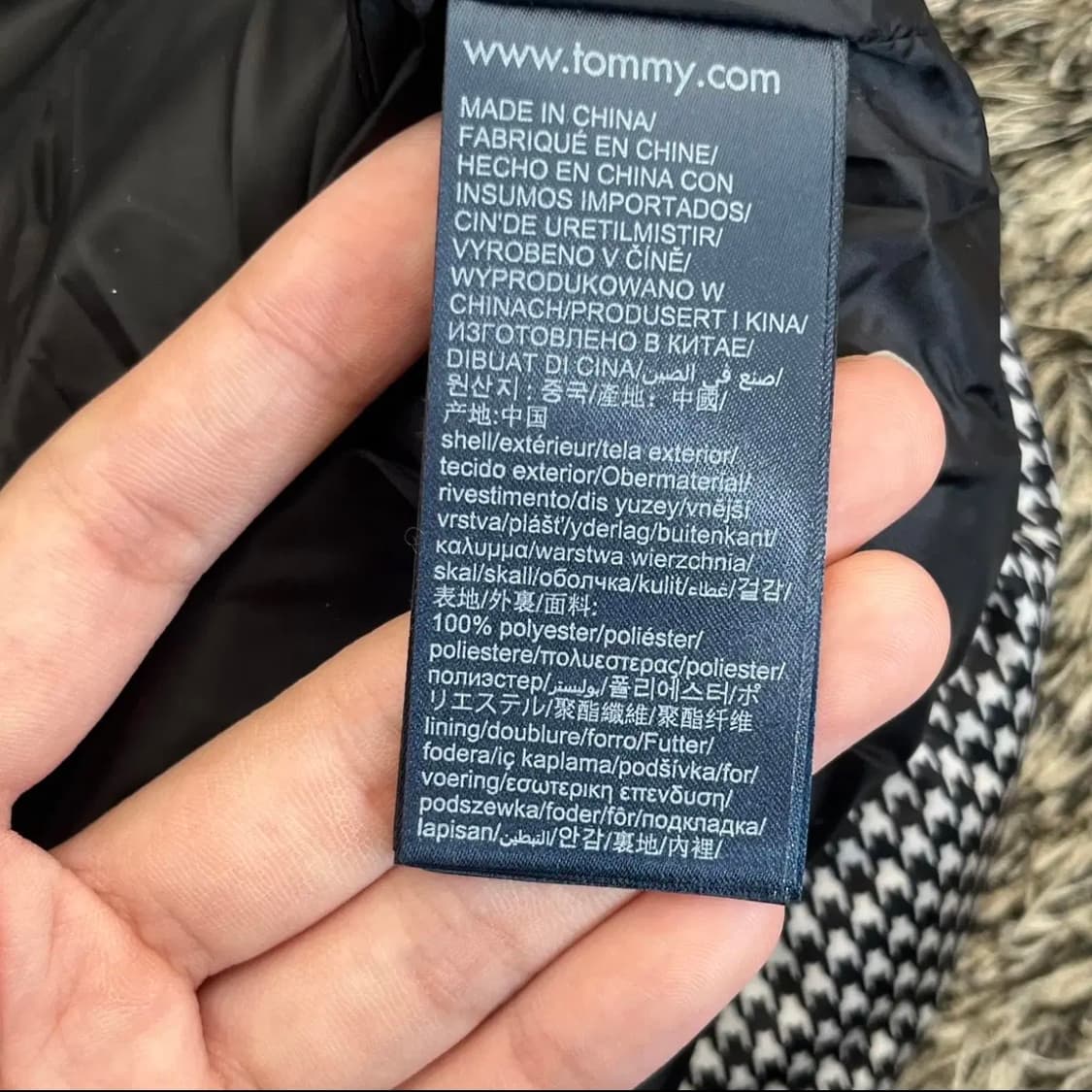 타미힐피거 여성 경량패딩 (M) 상품이미지5