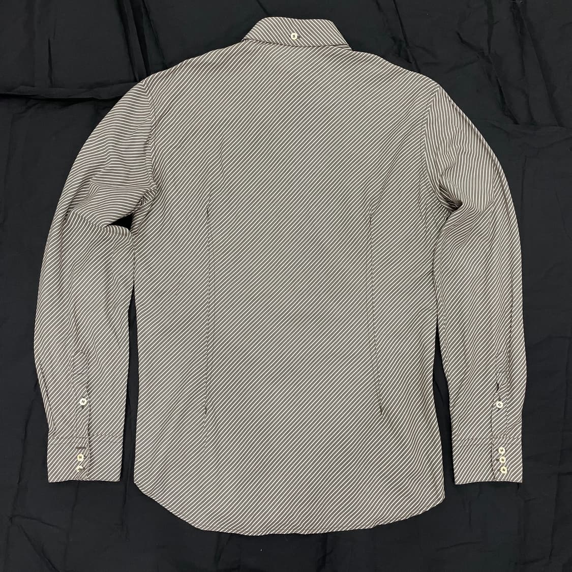 brown stripe shirts 상품이미지6