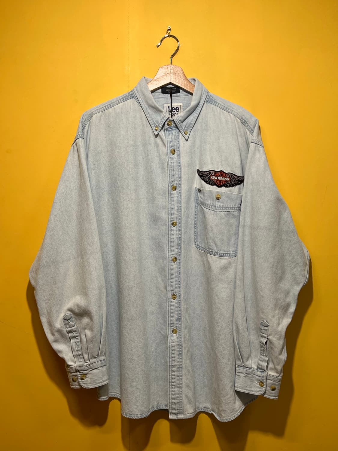 LEE 할리데이비슨 데님 셔츠 상품이미지1