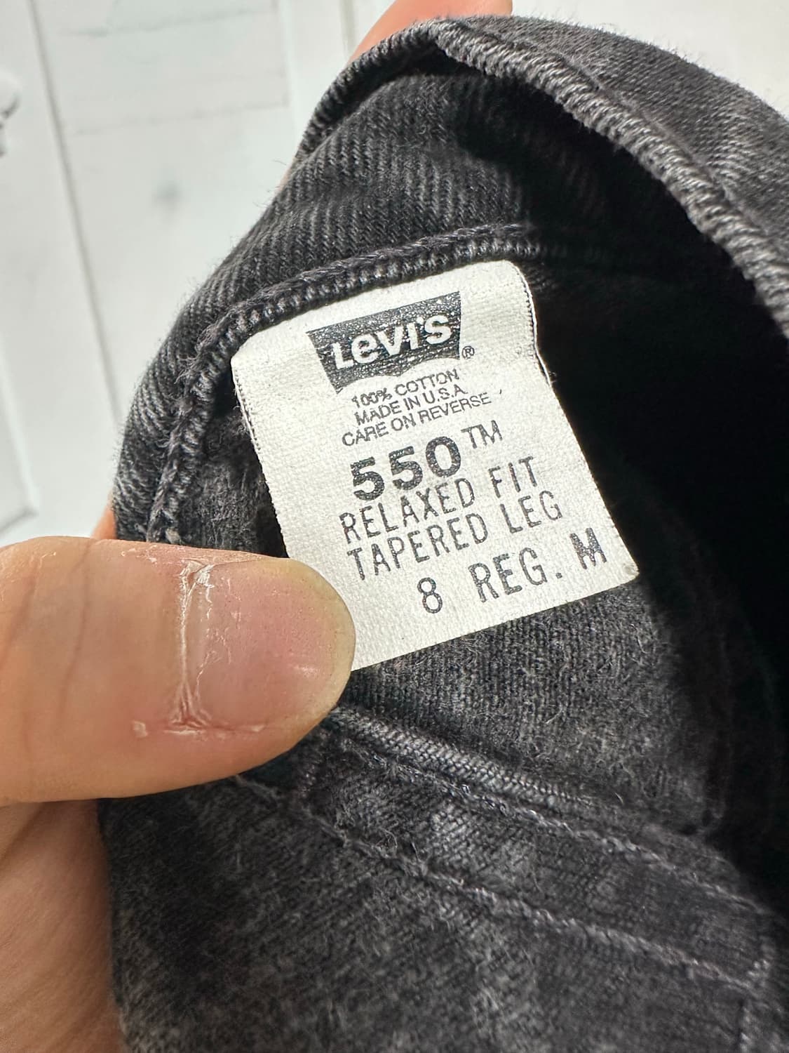 리바이스 550 데님 팬츠 상품이미지4