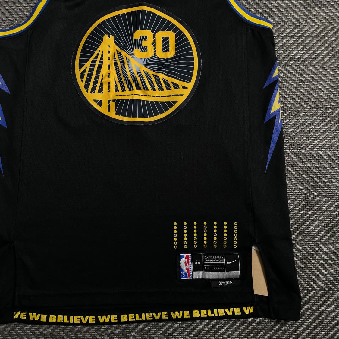 나이키 골든스테이트 스테판 커리 스윙맨 져지y 4457 상품이미지3