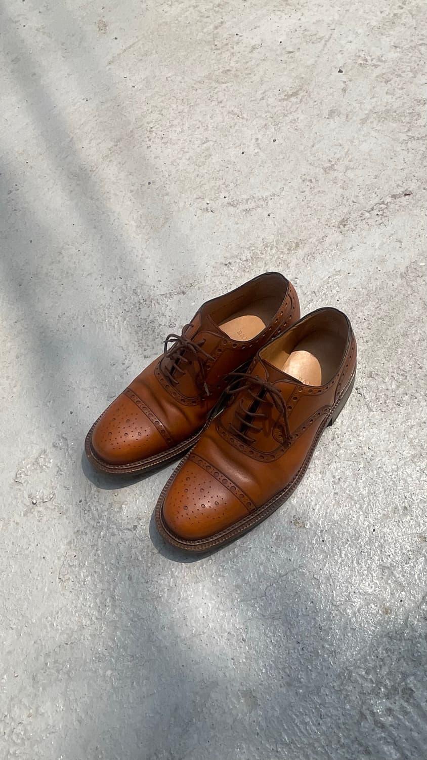 [BALLY Scribe] Leather Semi-Brogue Oxf 상품이미지6