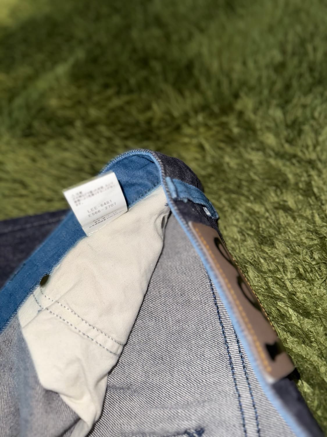 [XL] LEE 리 재팬 The Shop TK 별주 투톤 데님 팬츠 상품이미지5