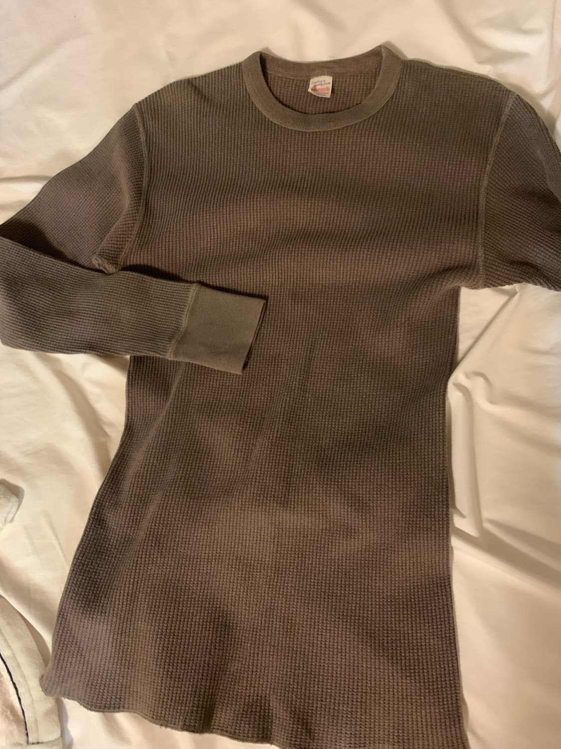 리얼맥코이 와플 써멀 롱슬리브 L 상품이미지3