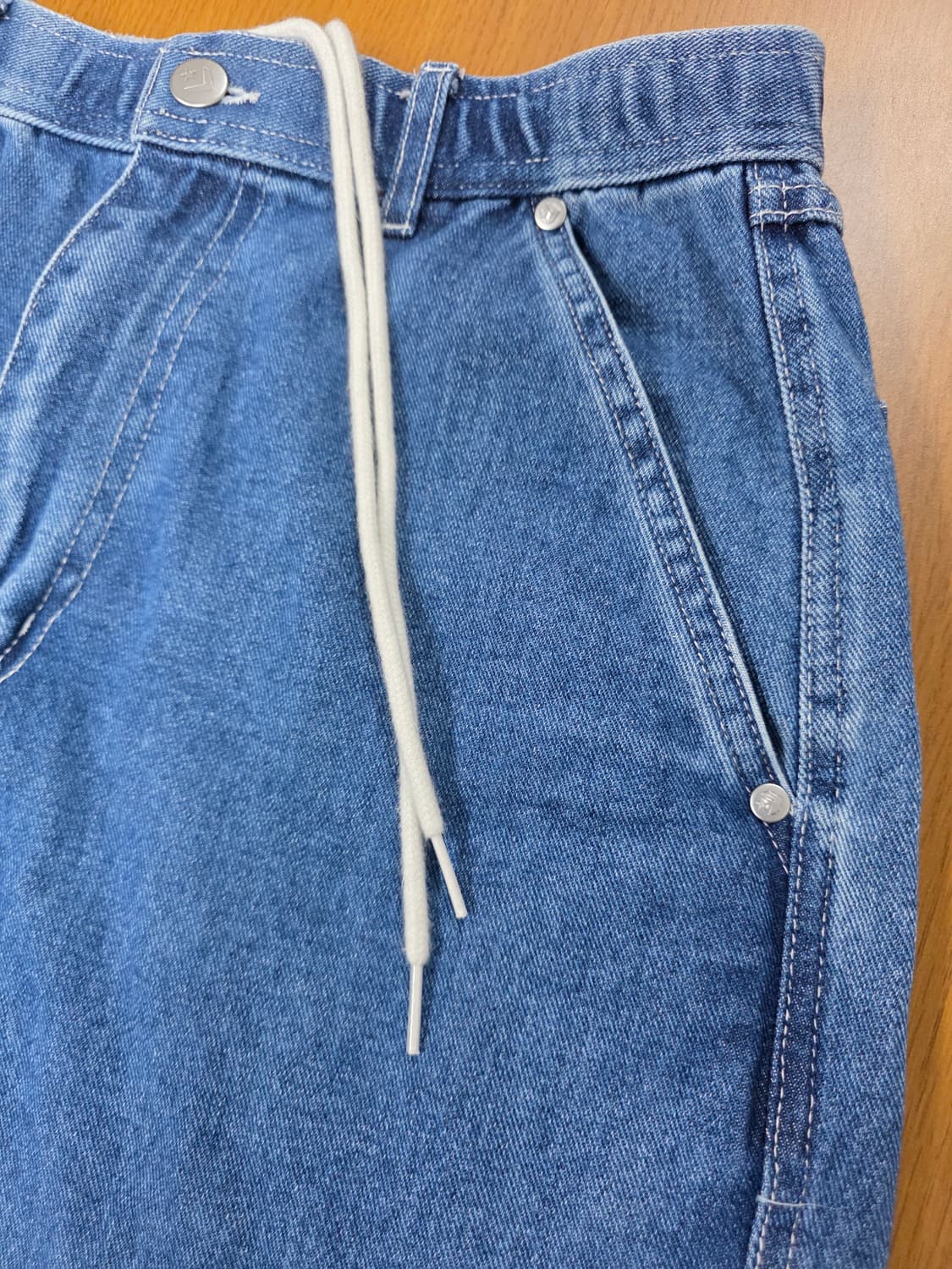 컨버스 배기핏 데님 팬츠 청바지 S 상품이미지3