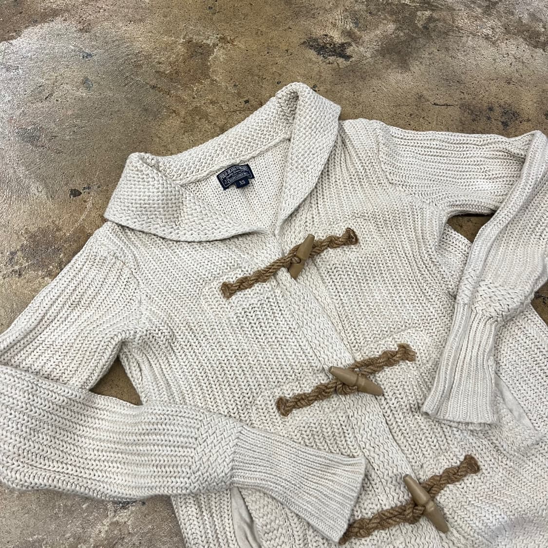 폴로 진스 니트 카라 가디건  상품이미지1