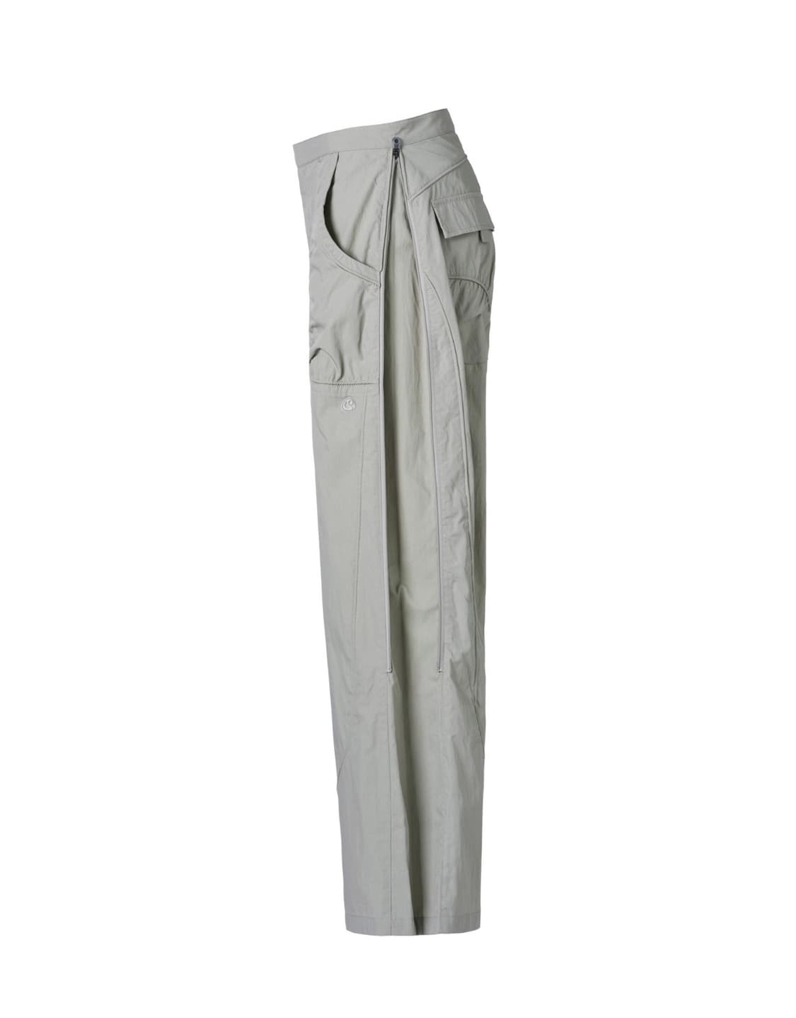 coyceio - side zipper line pants beige 상품이미지4