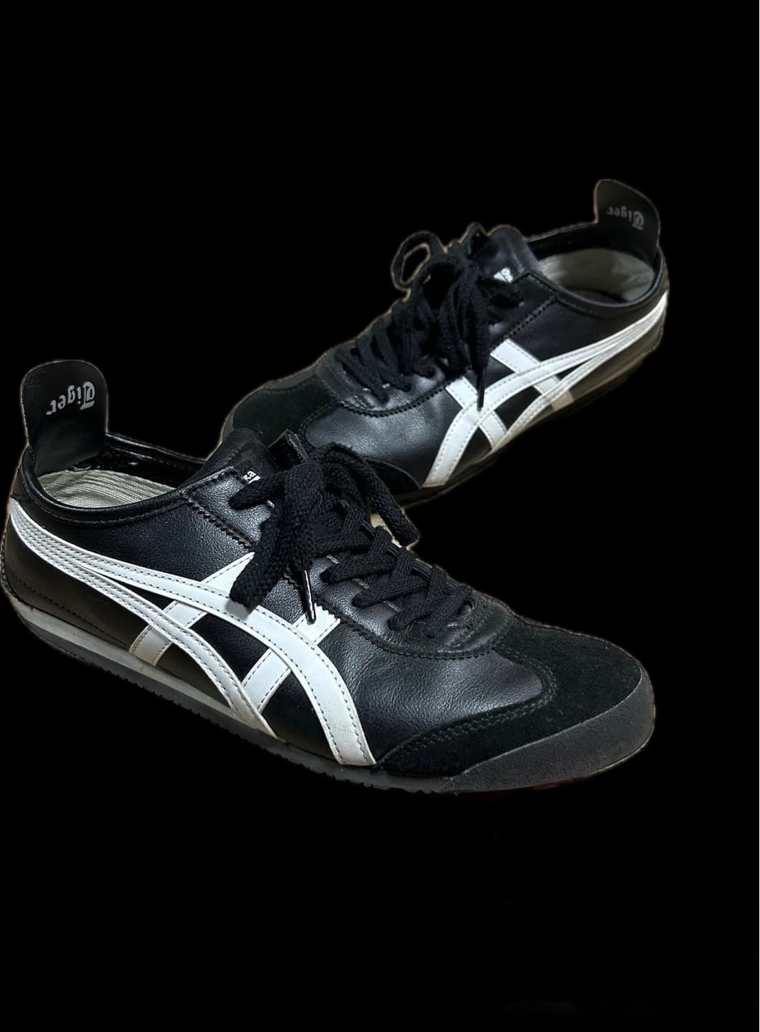 오니츠카타이거 멕시코66 블랙 화이트 275 상품이미지1