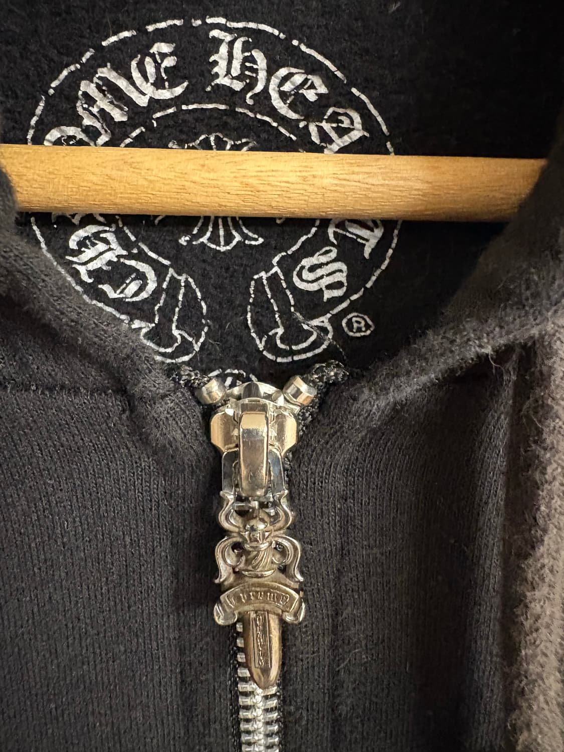 백화점판 크롬하츠 세메터리 후드집업 상품이미지3