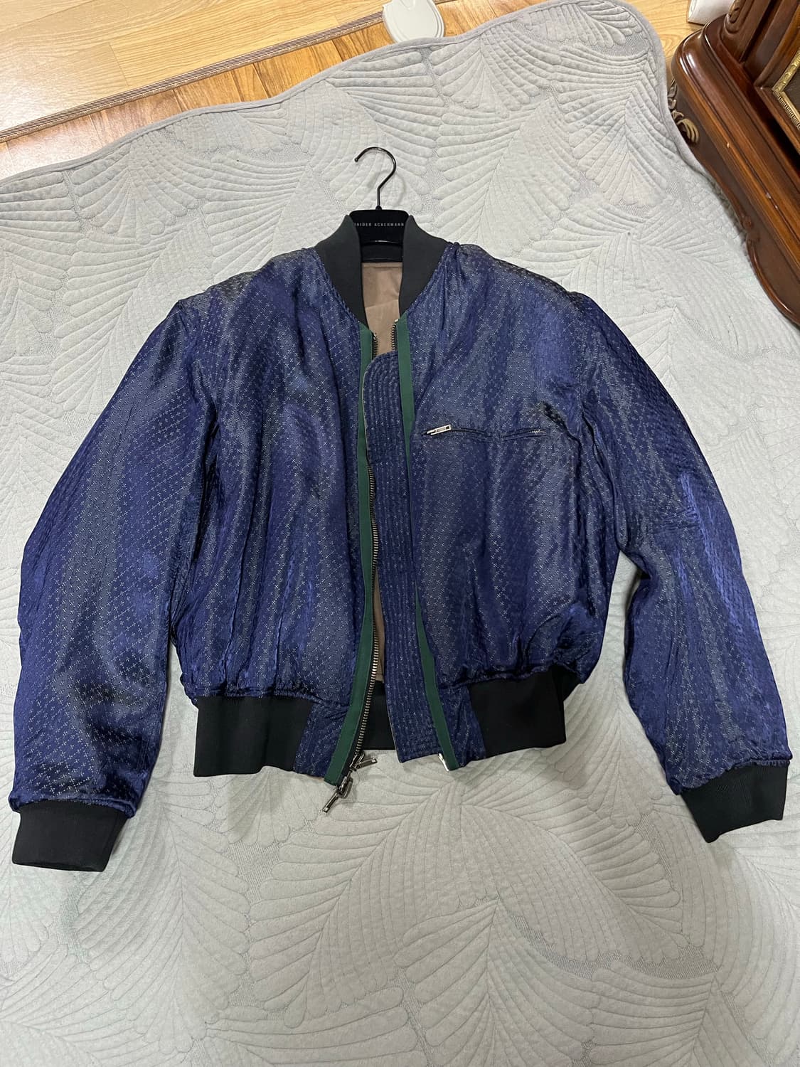 [XS] 하이더아커만 14SS 브라운 그린 봄버 상품이미지2