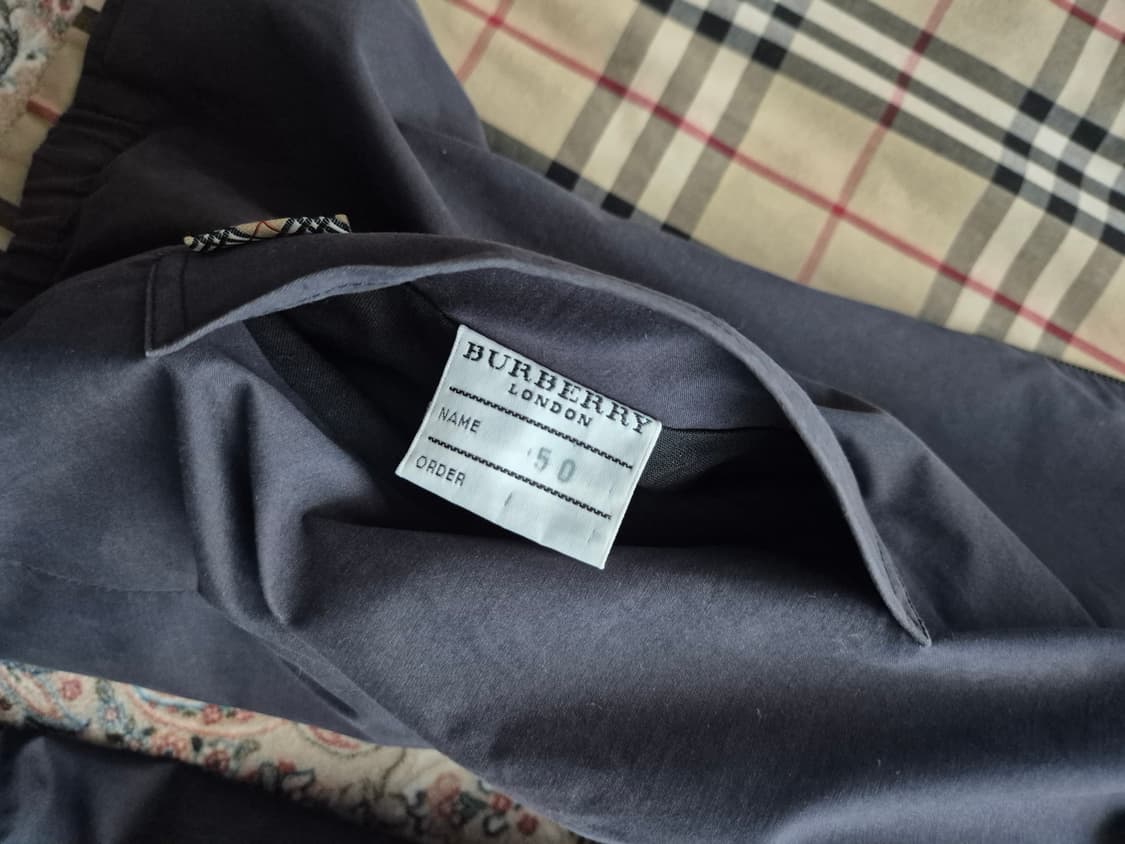 영국 제조 버버리 리버시블 집업 상품이미지5
