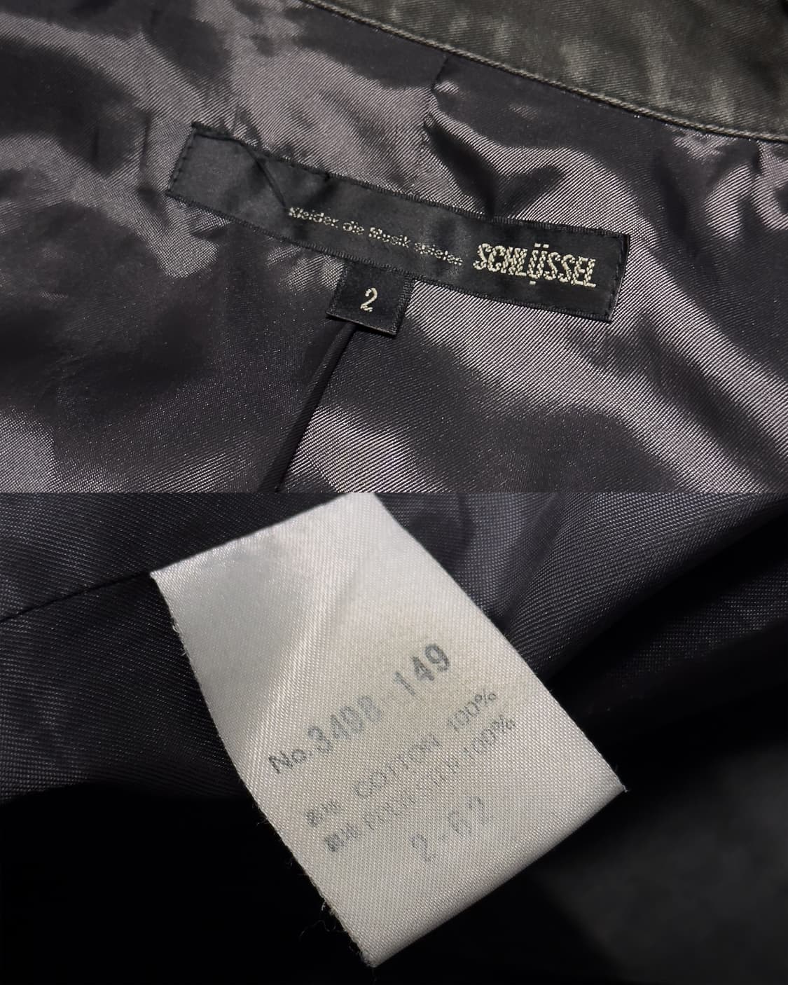 {SCHLUSSEL} Washed Slim Jacket  상품이미지10