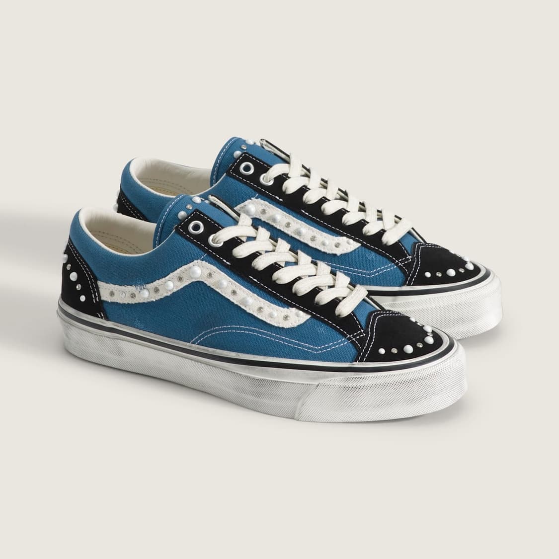 반스 LX 올드스쿨 36 펄라이즈드 네이비 블랙 상품이미지3