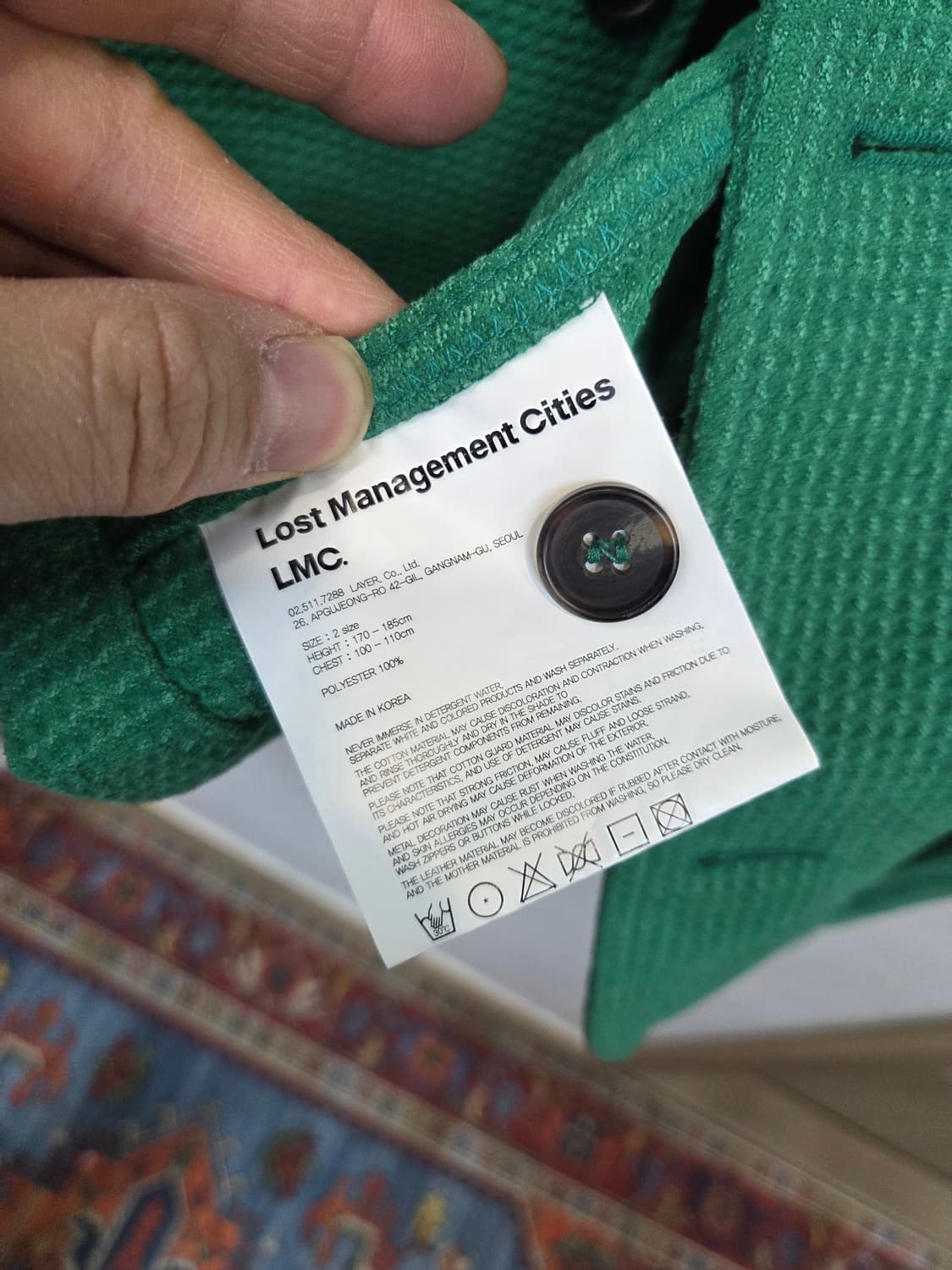 Lmc 와플 라운드 자켓 2사이즈 대략 xl 오버핏  상품이미지4