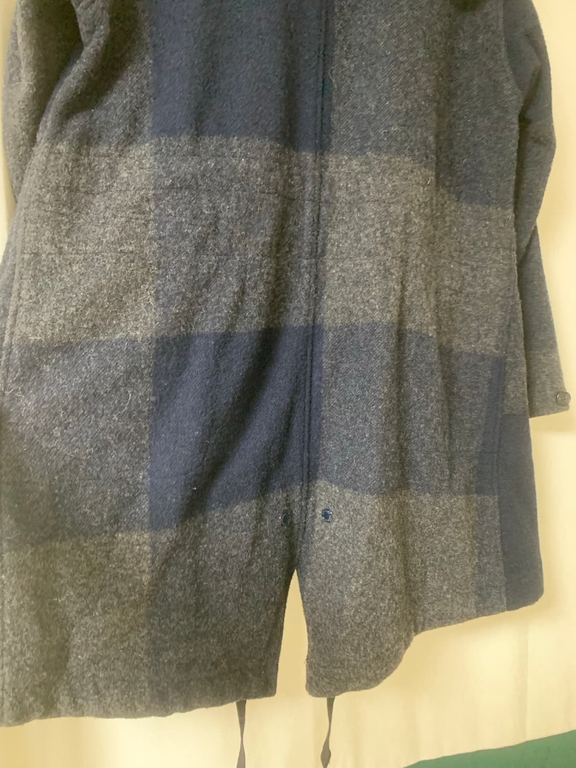 엔지니어드 가먼츠 엔가 빅체크 후드 피쉬테일 코트 needles 네펜더스 상품이미지6