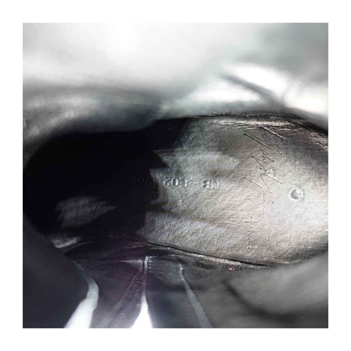 3(235~240)YOHJIYAMAMOTO 요지야마모토 레더 부츠 상품이미지8