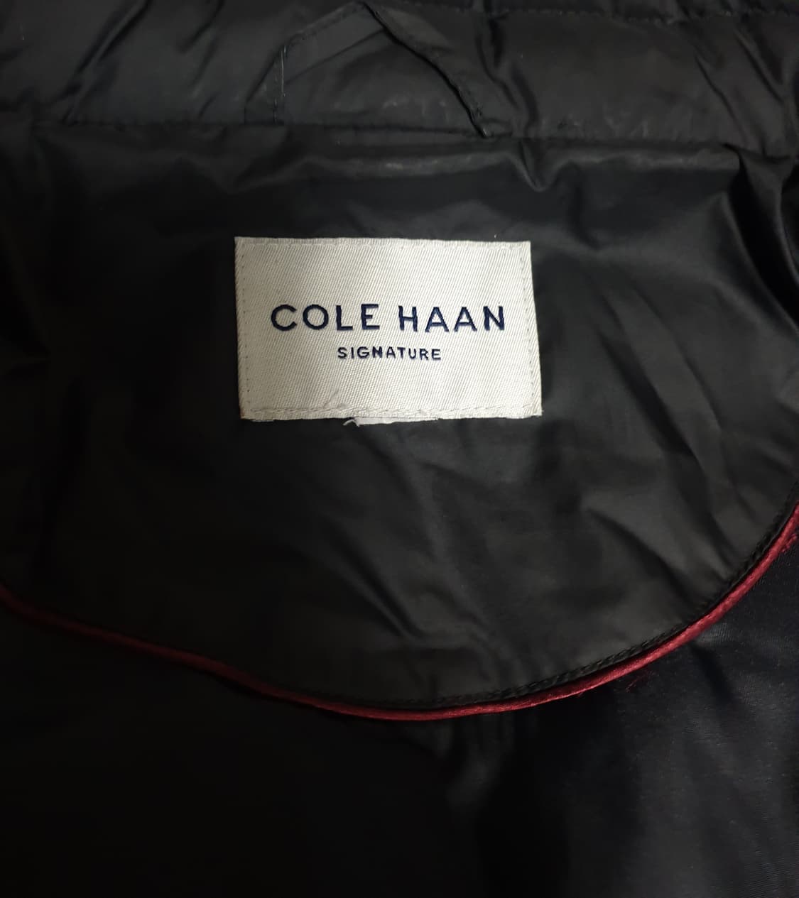 콜한 퀄트 금장 후드 경량 다운 롱패딩 블랙(S) 상품이미지3