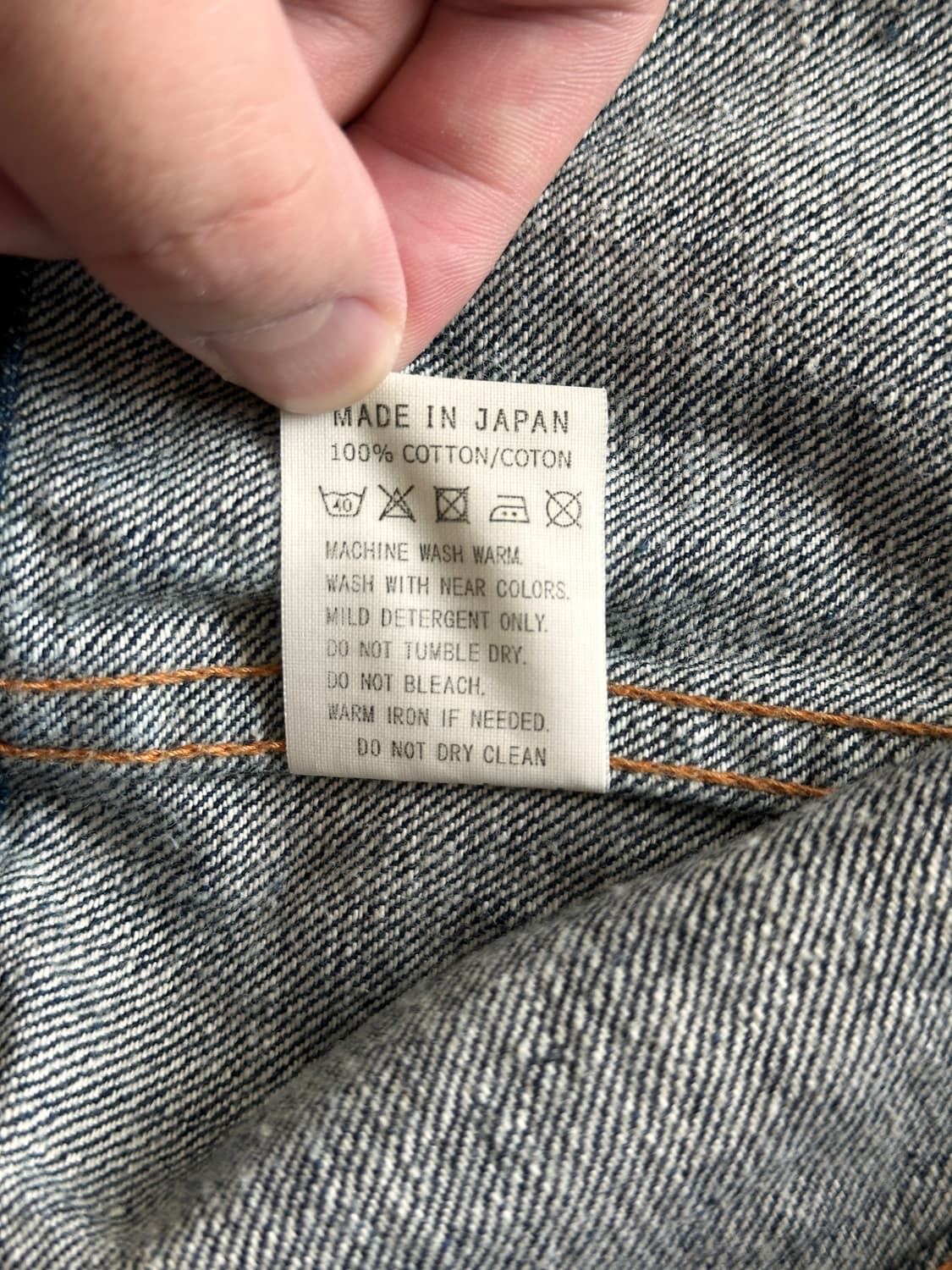 오어슬로우 3세대 데님자켓 상품이미지5