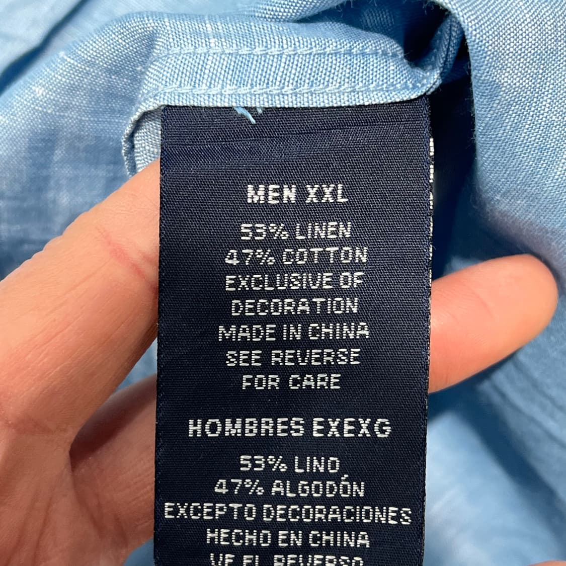 노티카 린넨 하프셔츠 s10623 상품이미지7