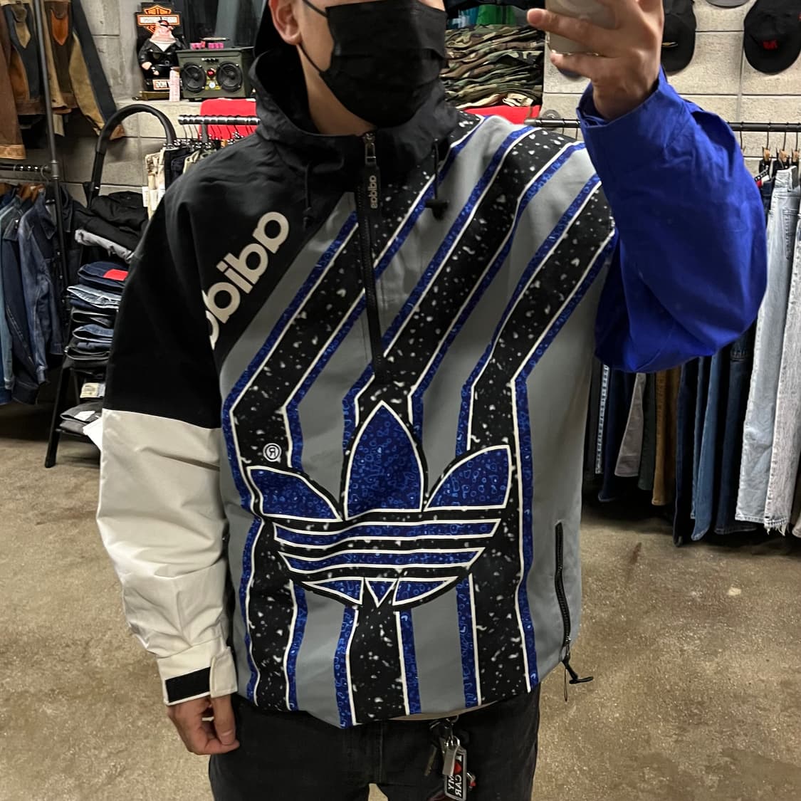 90s 아디다스 패딩 아노락 (105-110) 상품이미지6