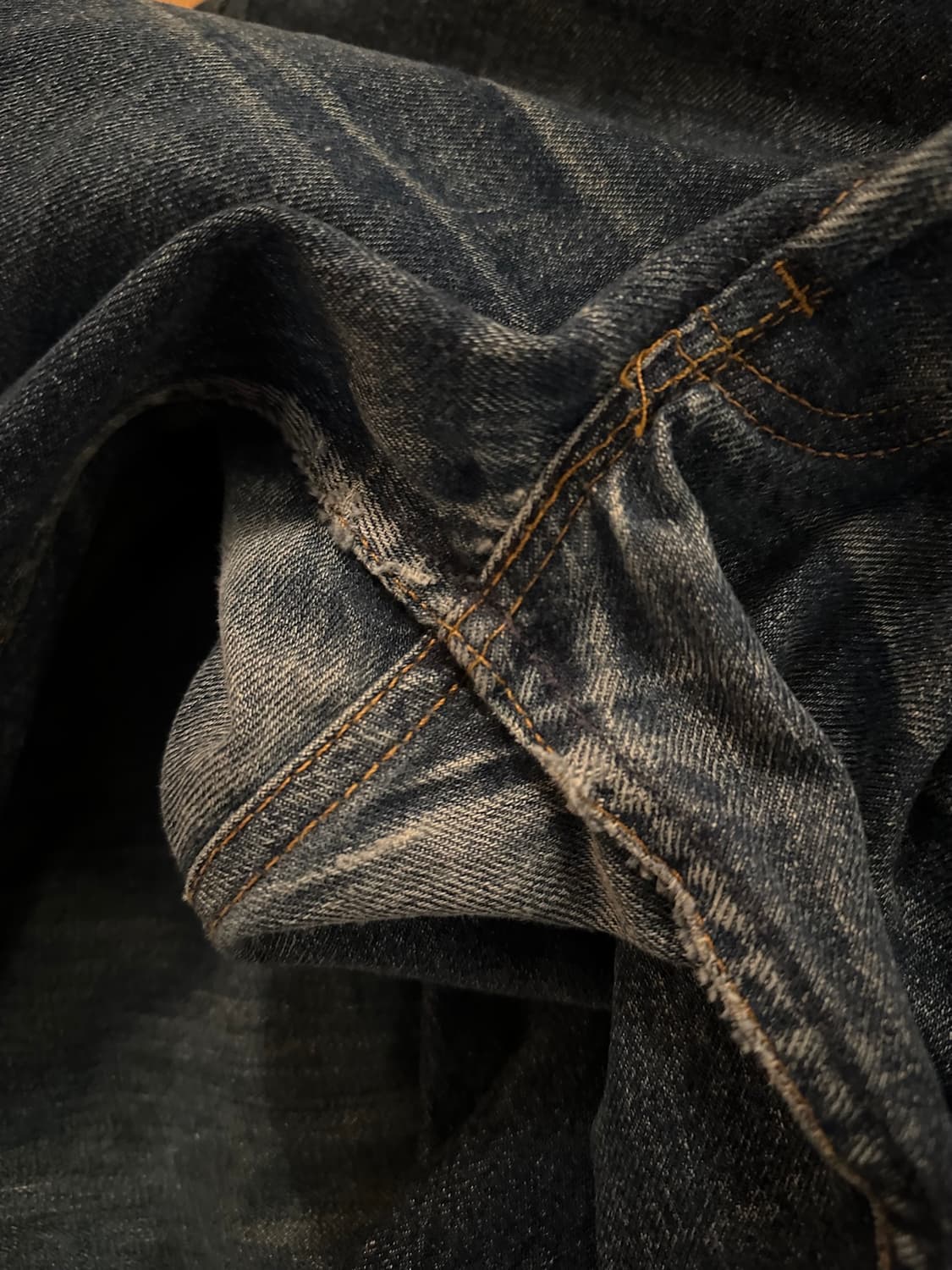 80s USA 빈티지 리바이스 501 0000 데님 팬츠 상품이미지8