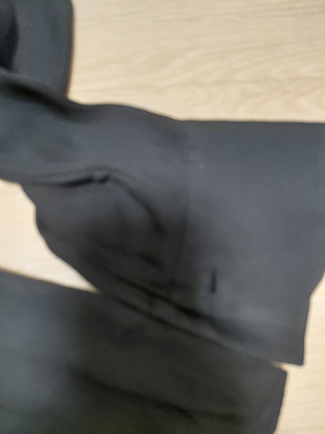 TIME 실크 블랙 고딕 고스 로맨틱 시스루 카라 포인트 블라우스 상품이미지6