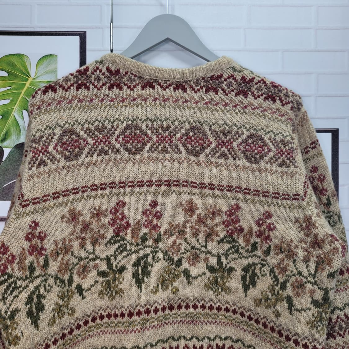 로라 애슐리 울100% 스웨터 Made in Great Britain M 상품이미지5