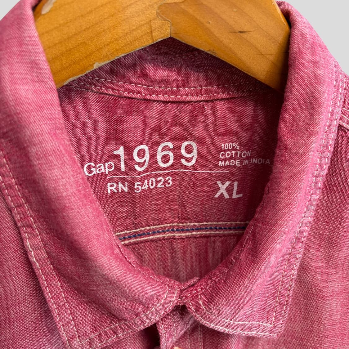 (XL)GAP 갭 샴브레이 워크 셔츠 상품이미지3