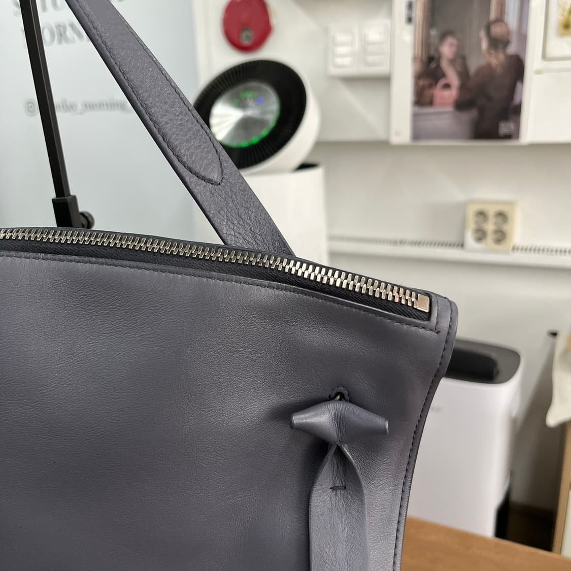 질샌더 레더 힐백 OS 상품이미지3