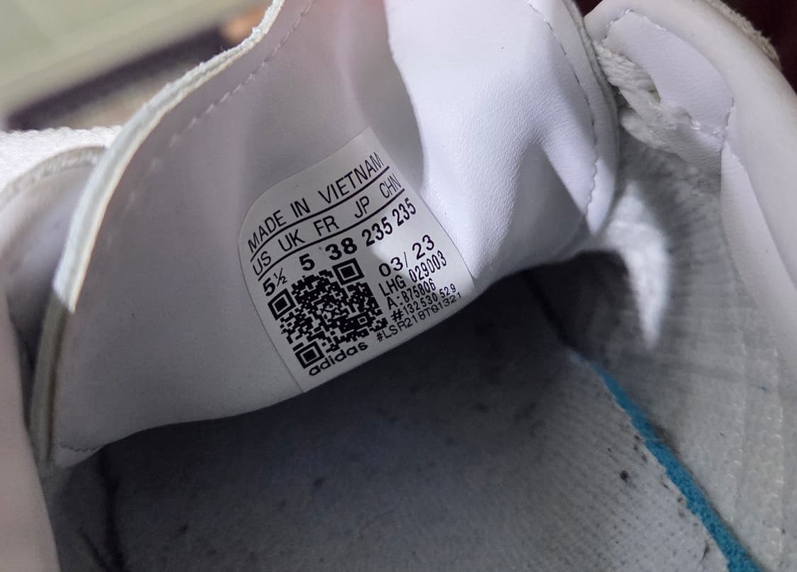 아디다스 삼바 OG 화이트 블랙 상품이미지4