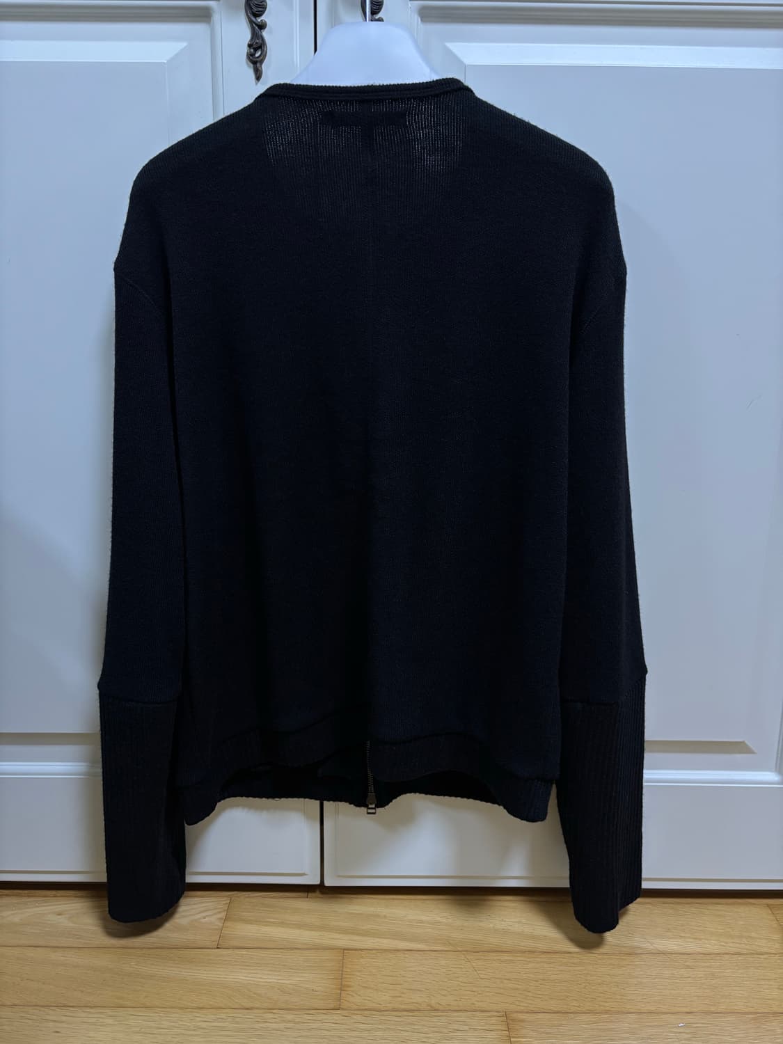 해칭룸 레이어 가디건 애쉬블랙 3사이즈 상품이미지2