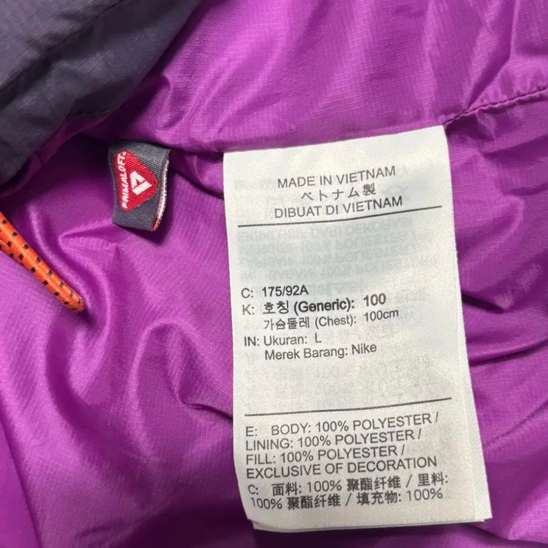 나이키 acg 로프 드 도프 프리마로프트 써마핏 자켓 상품이미지5