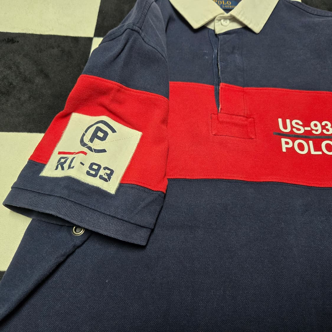 M 폴로랄프로렌 RL-93 반팔 럭비티셔츠  상품이미지3