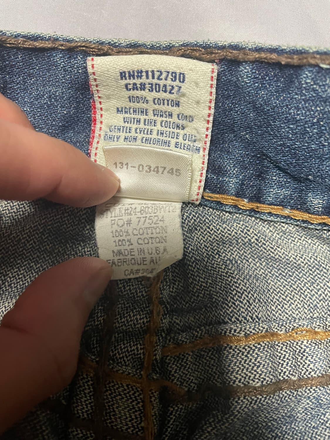 트루릴리전 조이 슈퍼티 청바지 부츠컷 29 상품이미지4