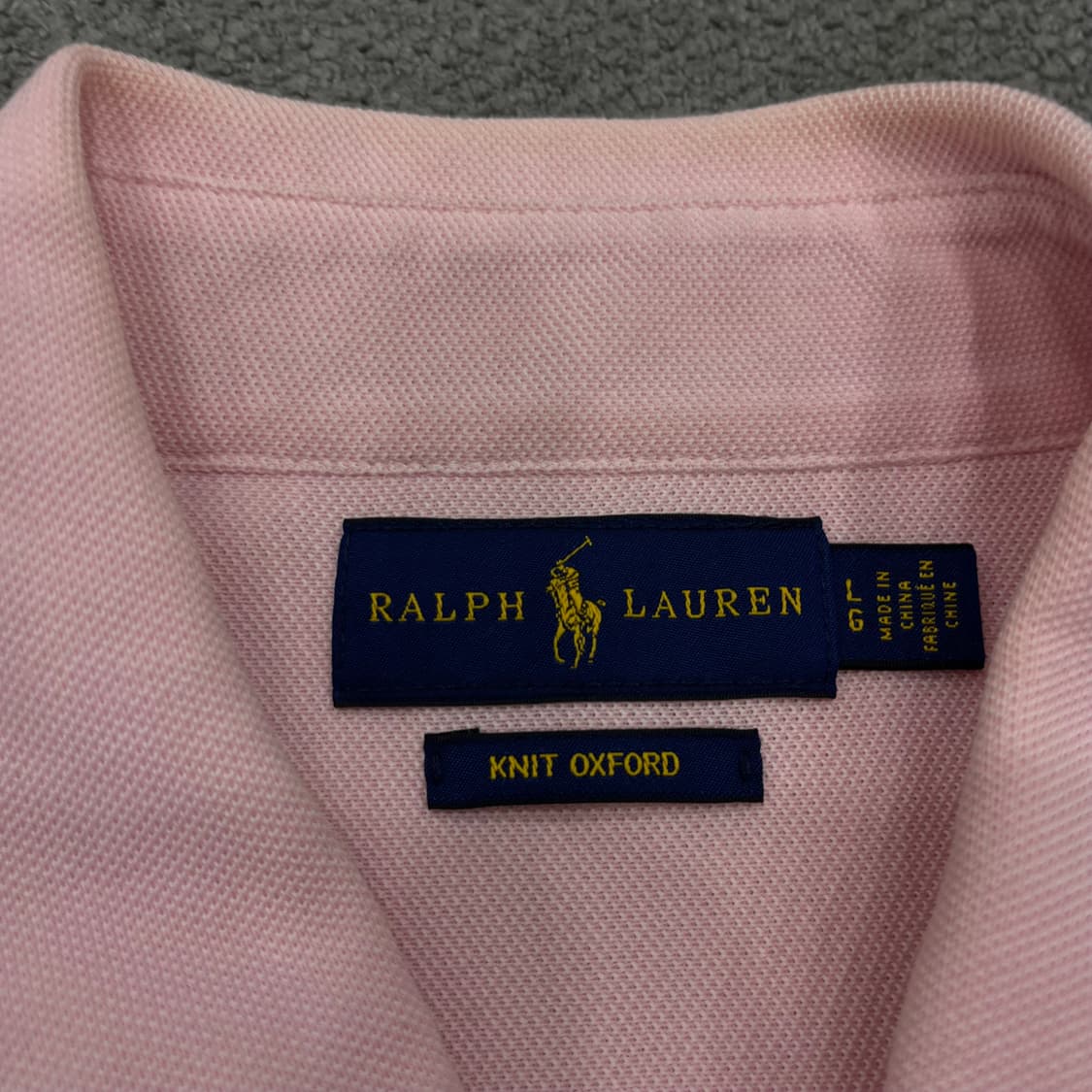 L 폴로 랄프로렌 핑크 옥스포드 셔츠 상품이미지6