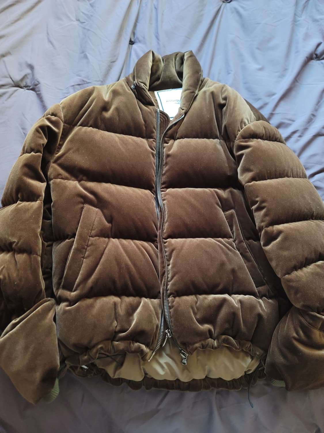 [교환]우영미 벨벳 턴업 패딩 46 ->노스페이스 프로젝트 다운 XL 상품이미지2