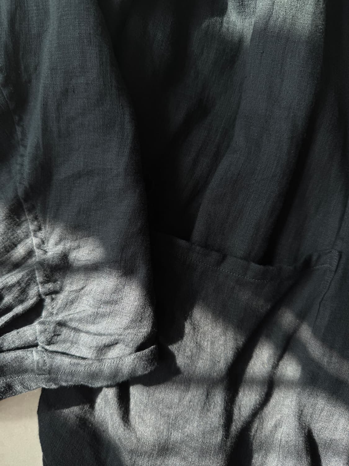 코모리 comoli 린넨 더블 클로스 자켓 상품이미지3