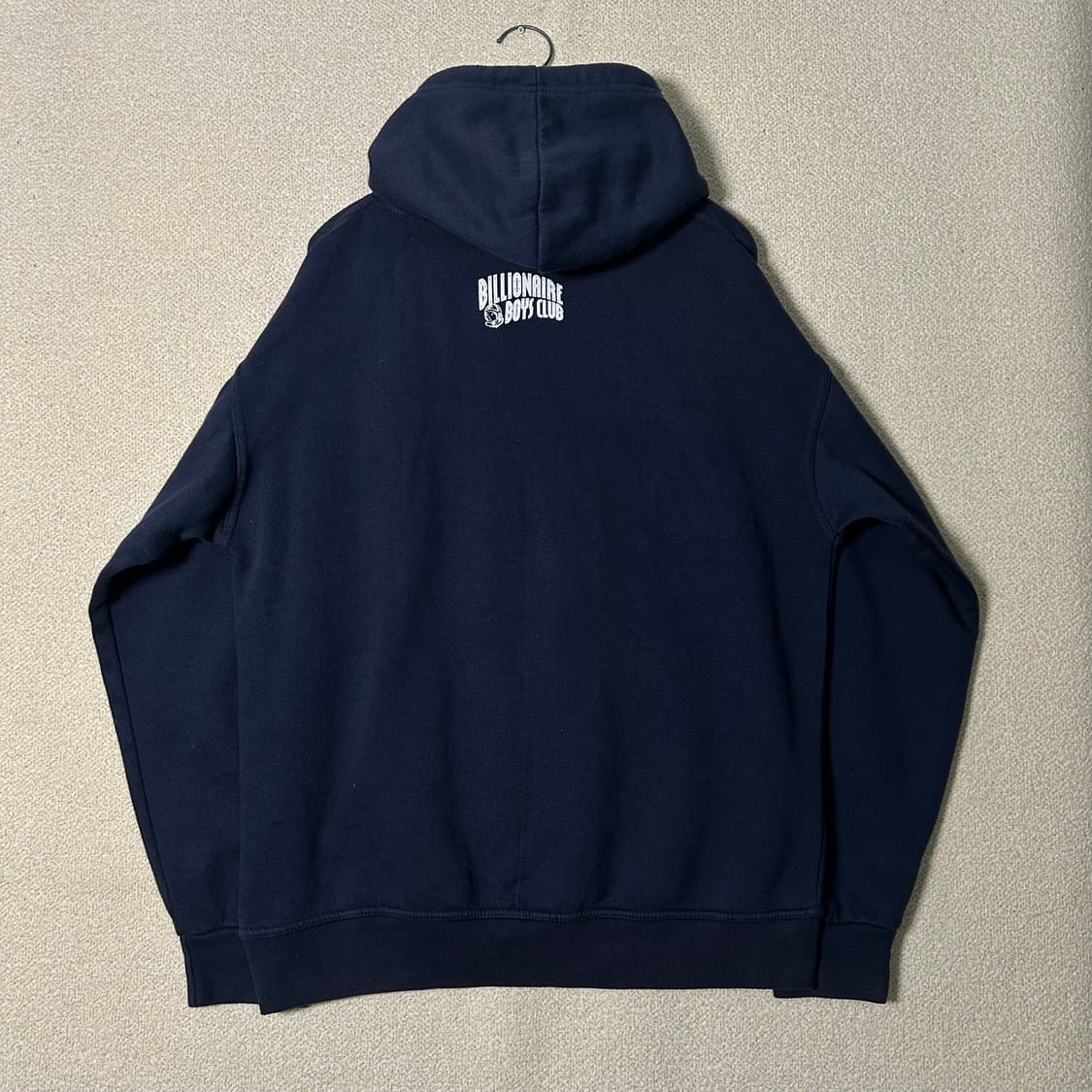 (M) BBC 빌리네어보이즈클럽 딥 네이비 헬멧 후드 상품이미지5