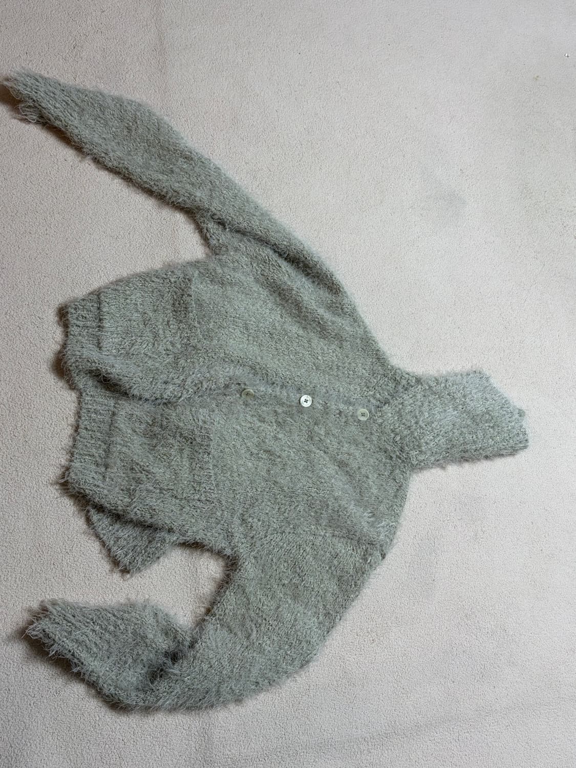 다이애그널 세일러 니트 가디건 상품이미지4