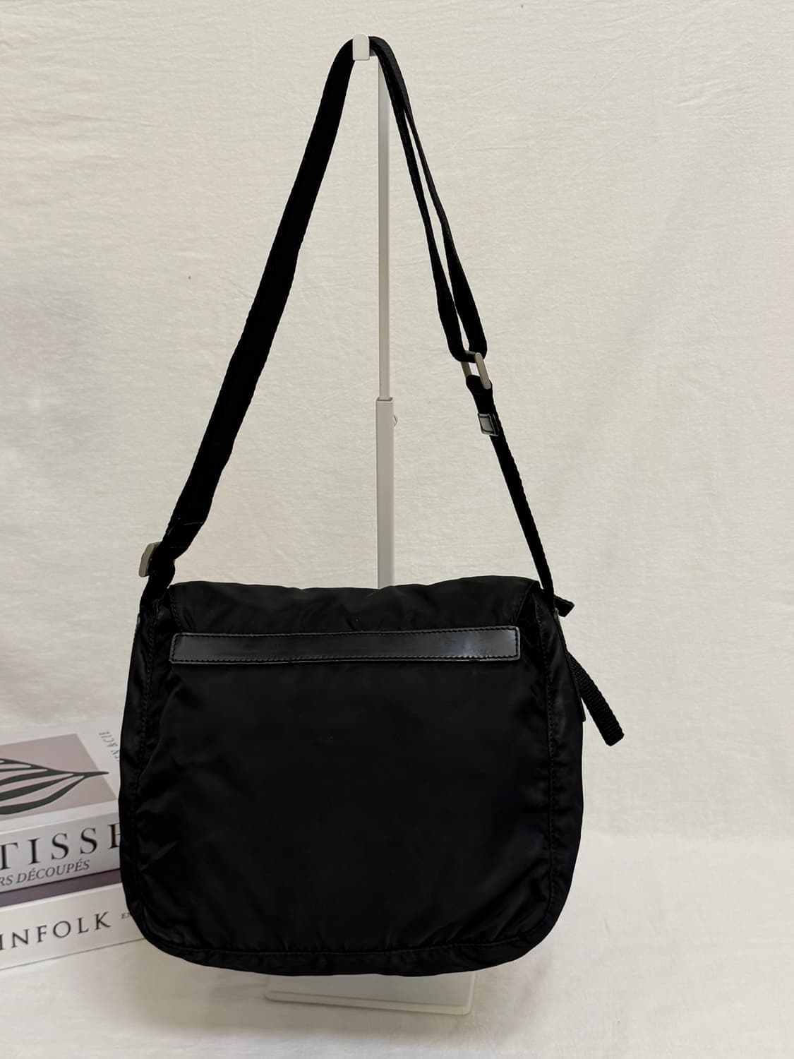 정품 프라다 포코노 나일론 메신저백 크로스백 숄더백 주우재백 상품이미지5