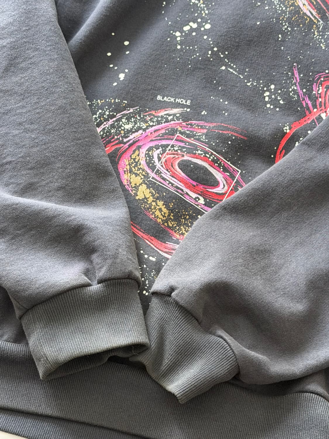 Acne Studios 블랙홀 그래픽 후드티  상품이미지3