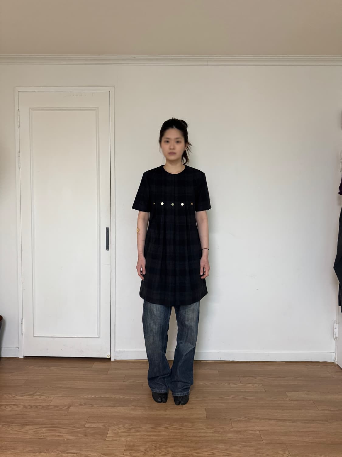 유돈 초이 반팔 드레스 상품이미지5