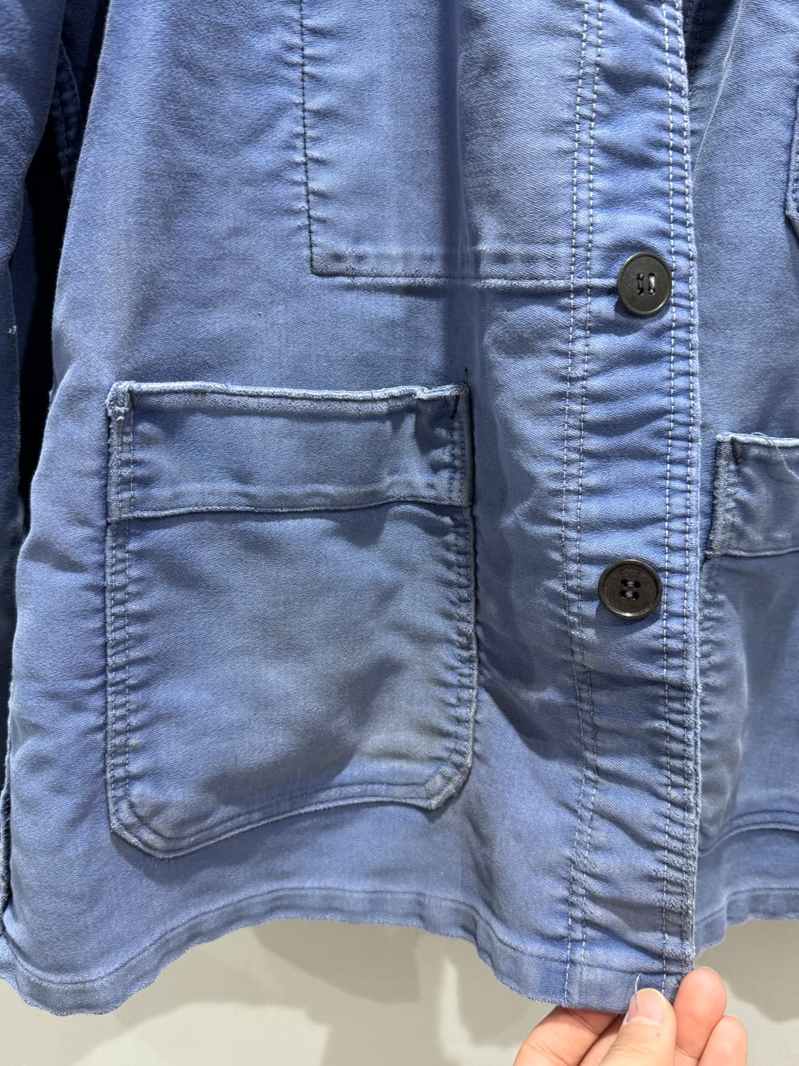 50s Adolphe Lafont(아돌프 라퐁) 프렌치 워크 자켓 상품이미지3