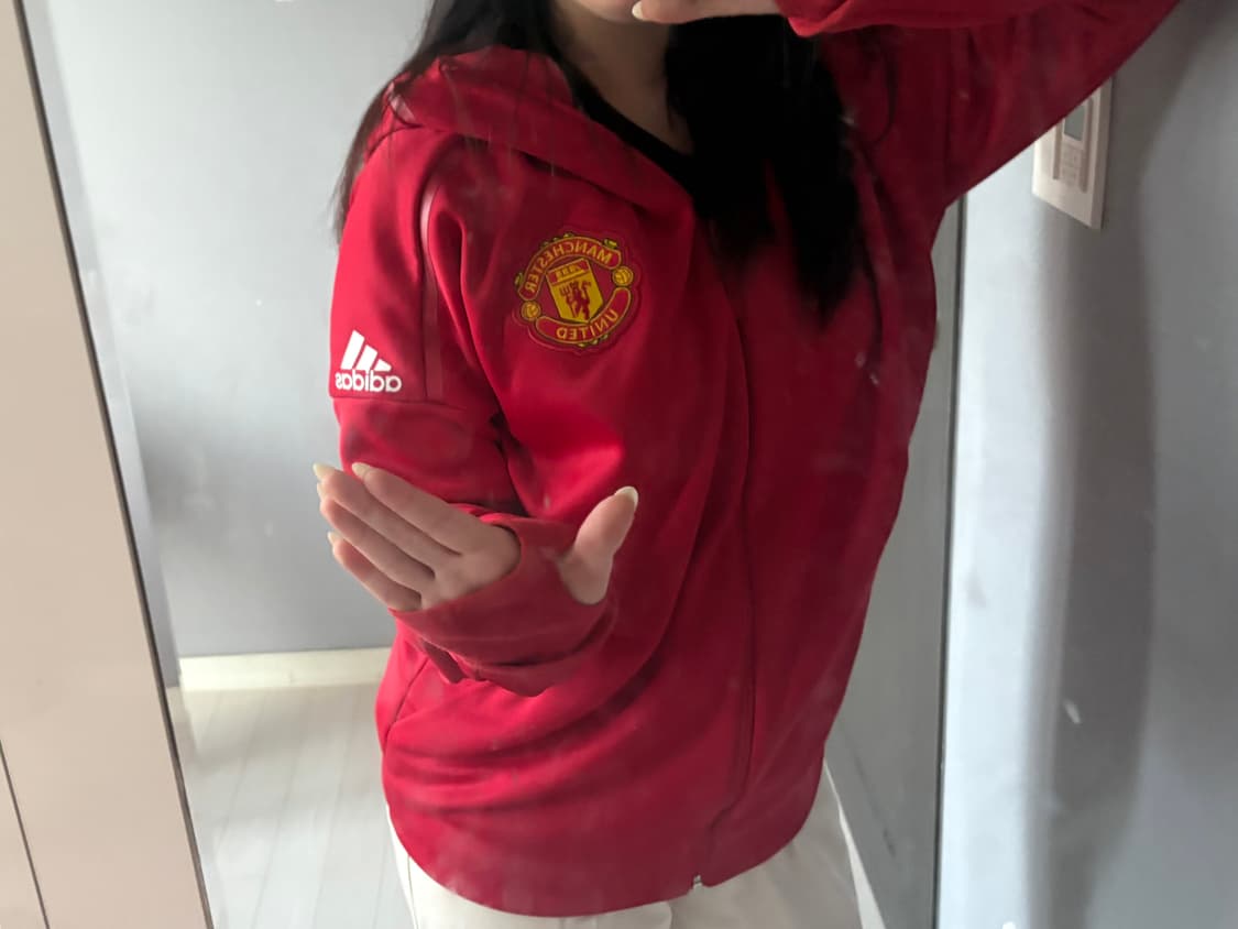 맨체스터 유나이티드 아디다스 져지 집업 상품이미지2