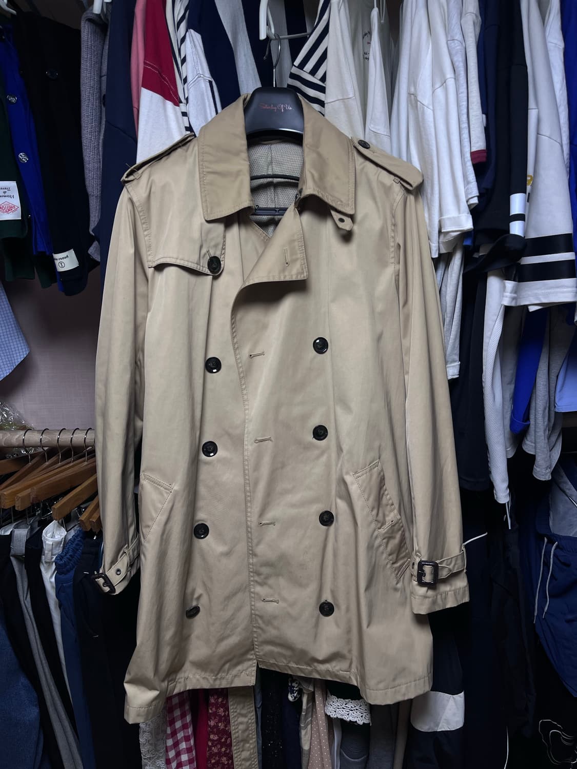 망고 트렌치코트 상품이미지3